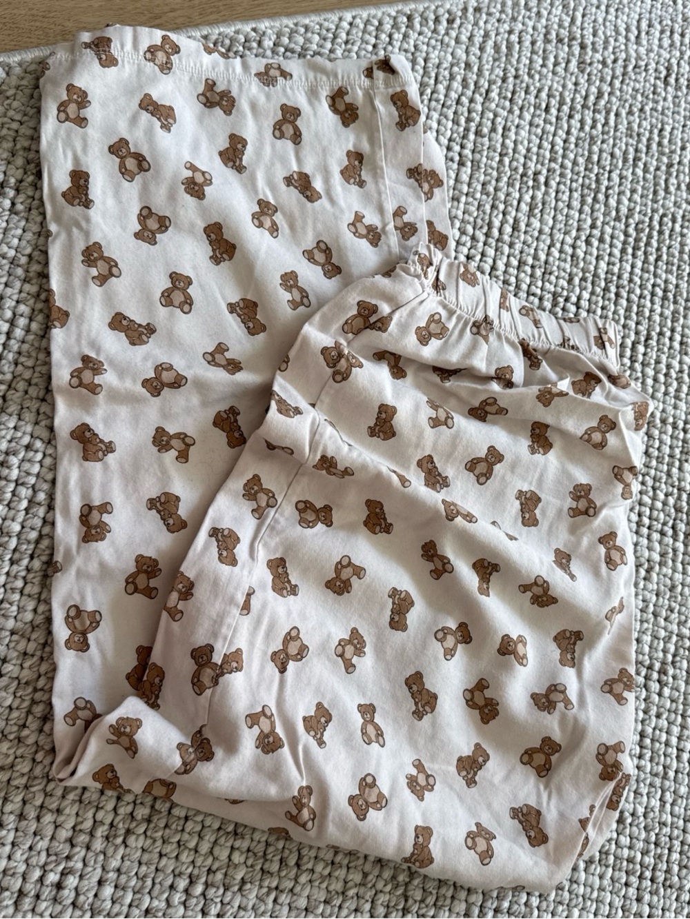Brandy Melville Bear-Print Pajama pants